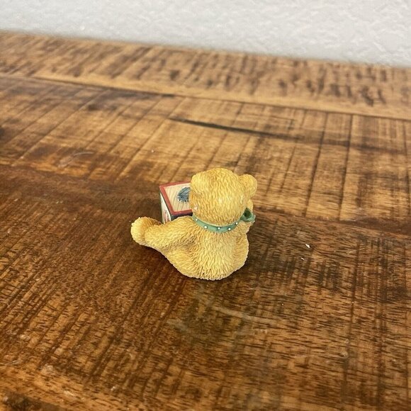 Cherished Teddies Alphabet Block Letter “F” 158488F - 1995 Enesco No Box - Picture 4 of 6